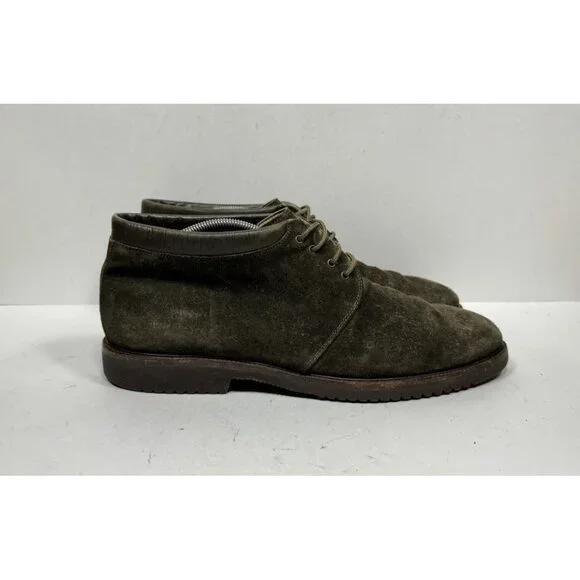 Salvatore Ferragamo Men\'s Brown Suede Chukka Boots Ferragamo Men main image 4